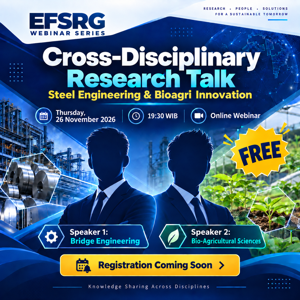 Upcoming webinar session